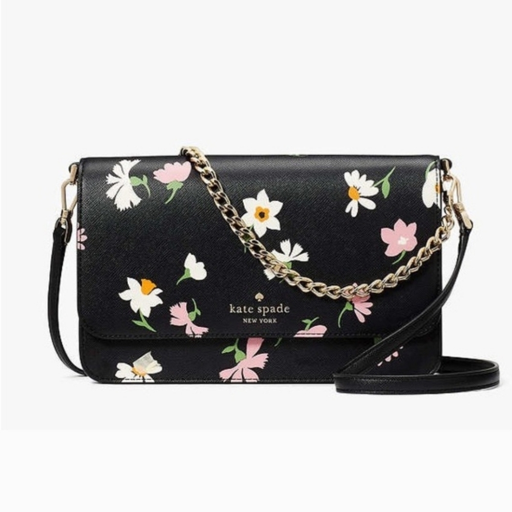 KATE SPADE NEW YORK NWT Floral Waltz Laurel Way Crossbody/Shoulder Bag